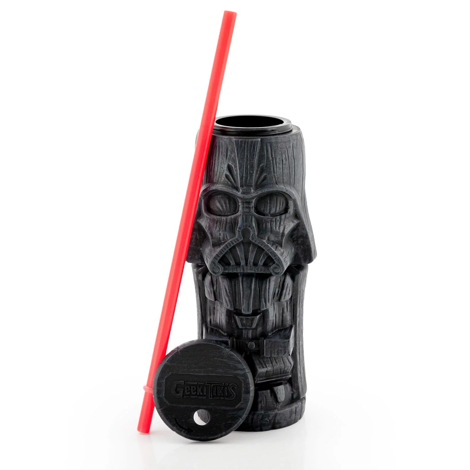 Geeki Tikis Star Wars Darth Vader Tumbler | Tiki Style Cup | Holds 19 Ounces