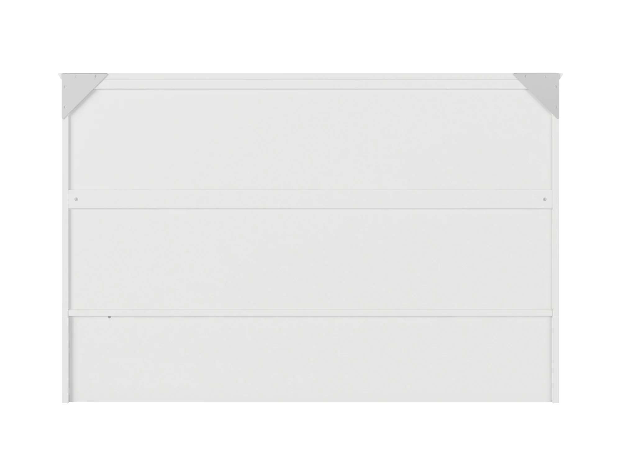 Hamilton Murphy Bed Chest Queen White with Charging Station