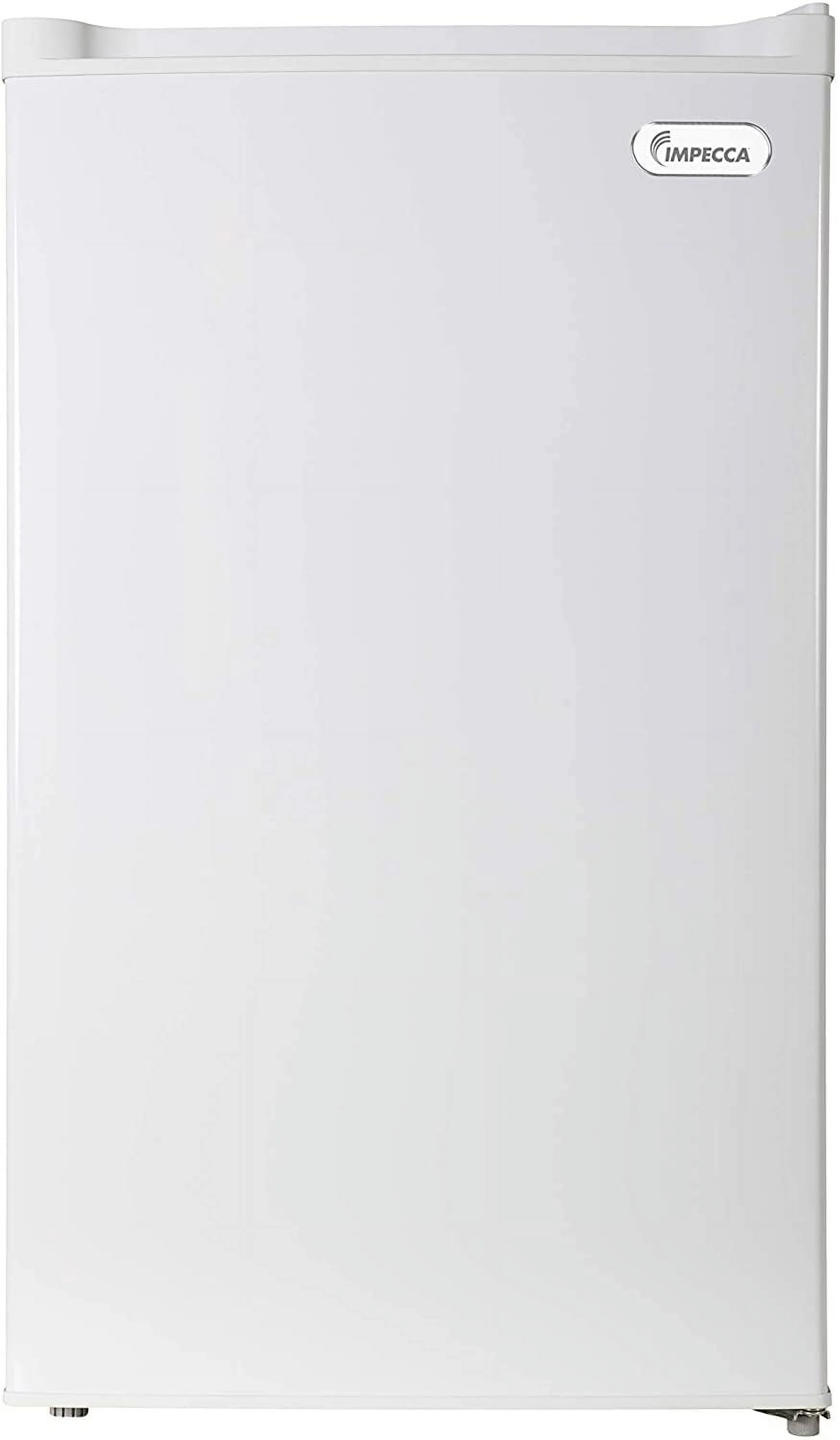 Impecca FC-1300W 20 Compact Freezer with 3 cu. ft. Capacity Manual Defrost and Reversible Door in White