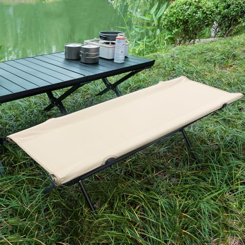 Portable Camping Bench Folding Outdoor Bench with Carrying Bag Lightweight Camping Chair for Picnic, Party, Sports, Outdoor Activities