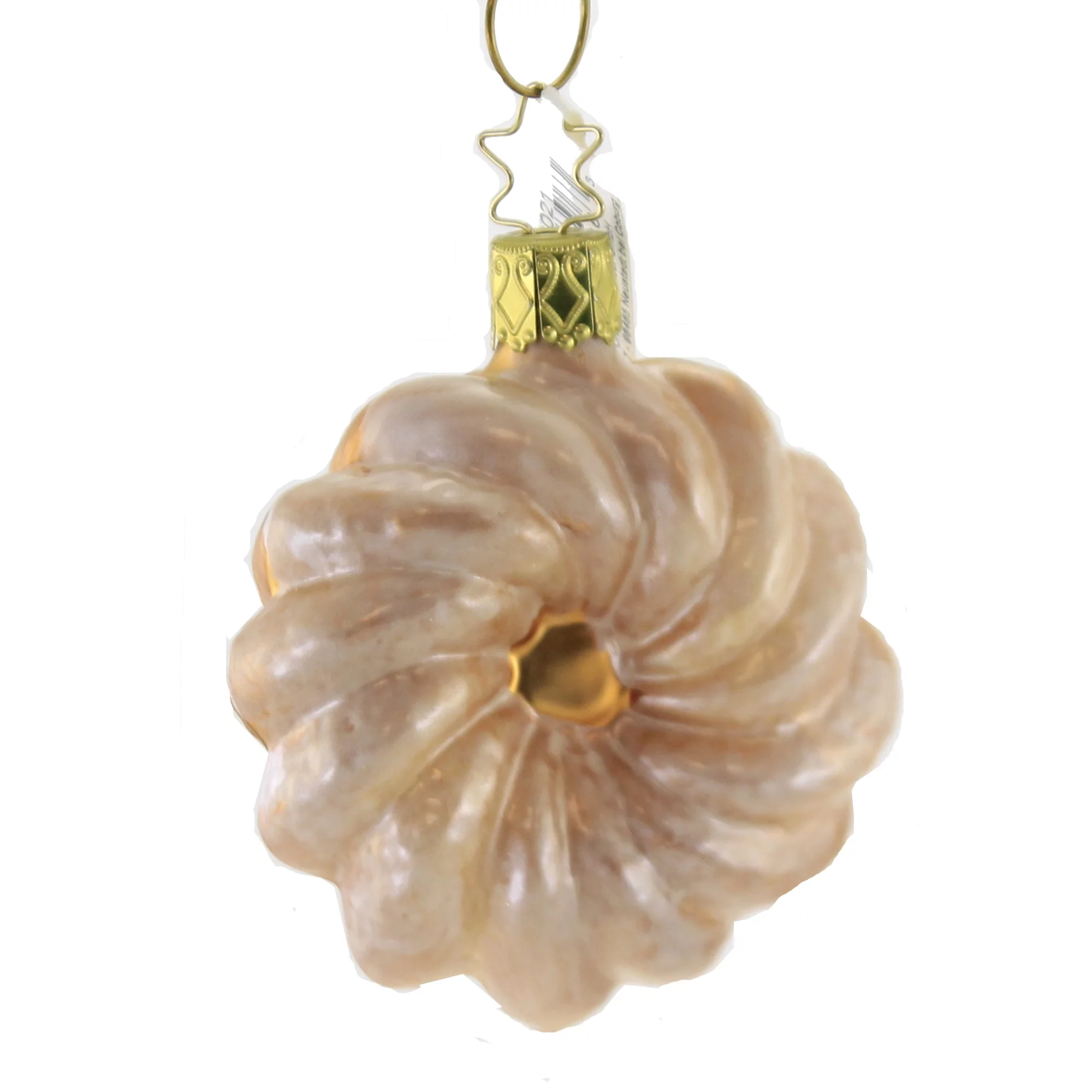 Inge Glas Spritz Biscuit Glass Christmas Ornament 10126S021