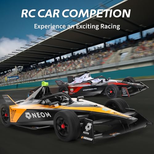 MIEBELY Remote Control Car - 1/14 Scale Authentic Licensed Porsche Formula Rc Race Car,2.4GHz 3.7V 500 mAh Toys, Racing Hobby Car Model Ideal Gifts for Adults Kids Boys Girls