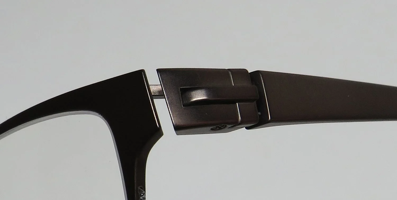 KIO YAMATO KT-410U TITANIUM HALF-RIM PREMIUM SEGMENT RARE EYEGLASS FRAME/GLASSES