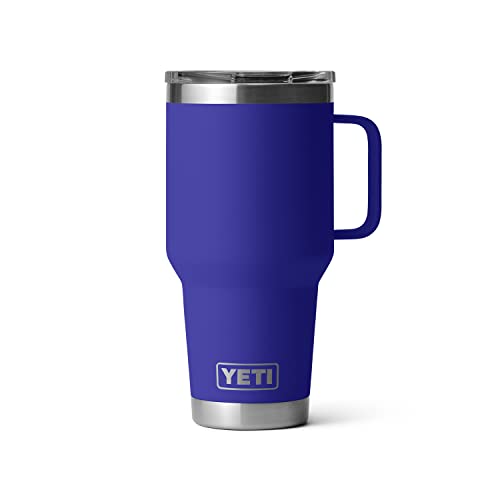 YETI Rambler 30 oz Travel Mug, Stainless Steel, Vacuum Insulated with Stronghold Lid