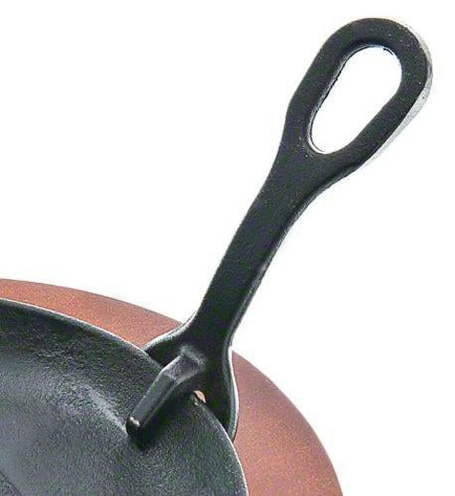 Update International CIZP-11-SET Cast Iron Steak Platters With Wood Underliner