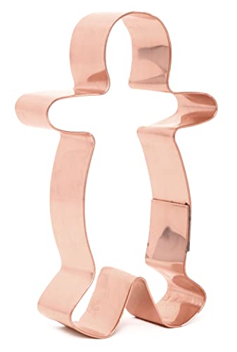 Primitive Gingerbread Man Copper Cookie Cutter