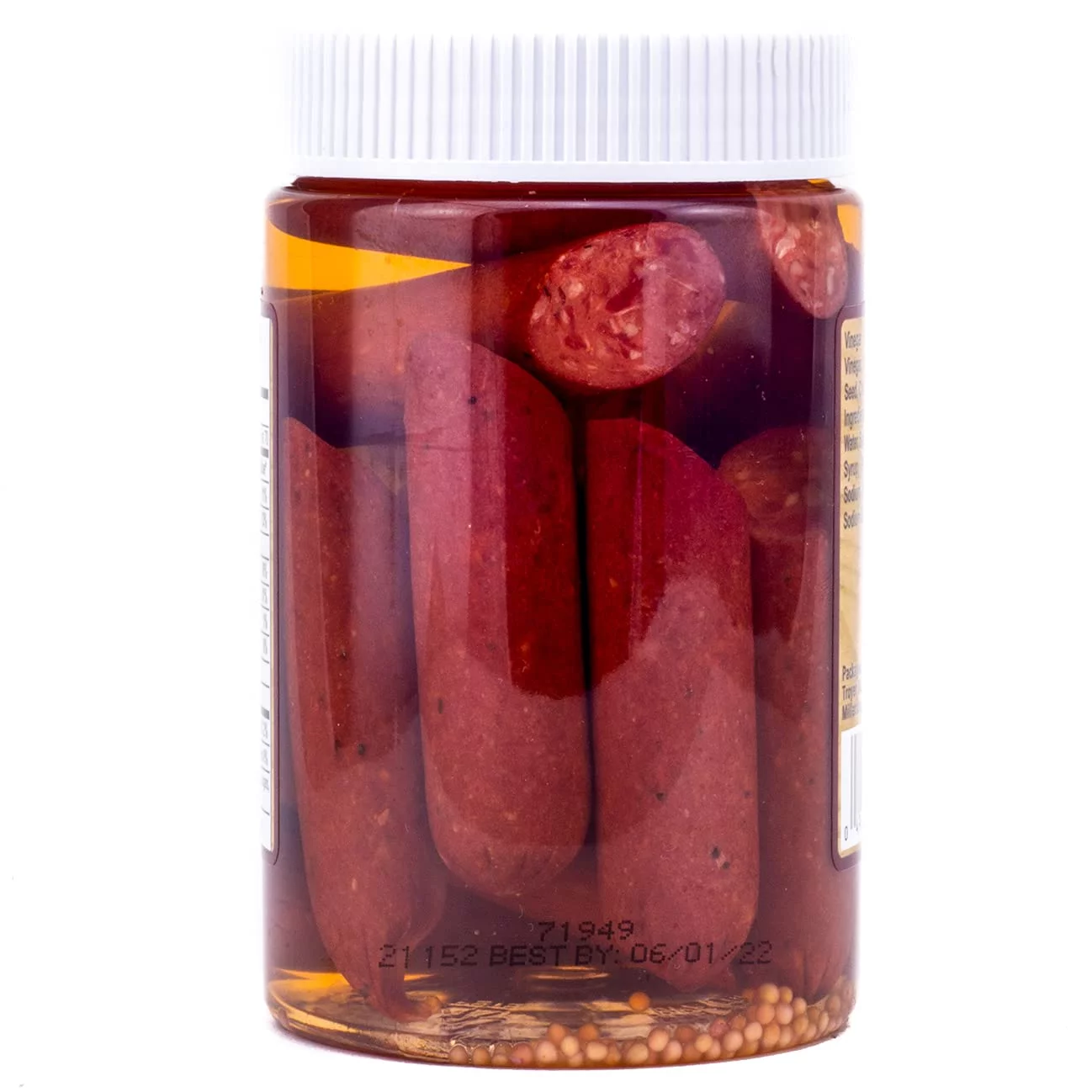 Backroad Country Pickled Hot Polish Sausage, 2-Pack 8 oz. PET Jars