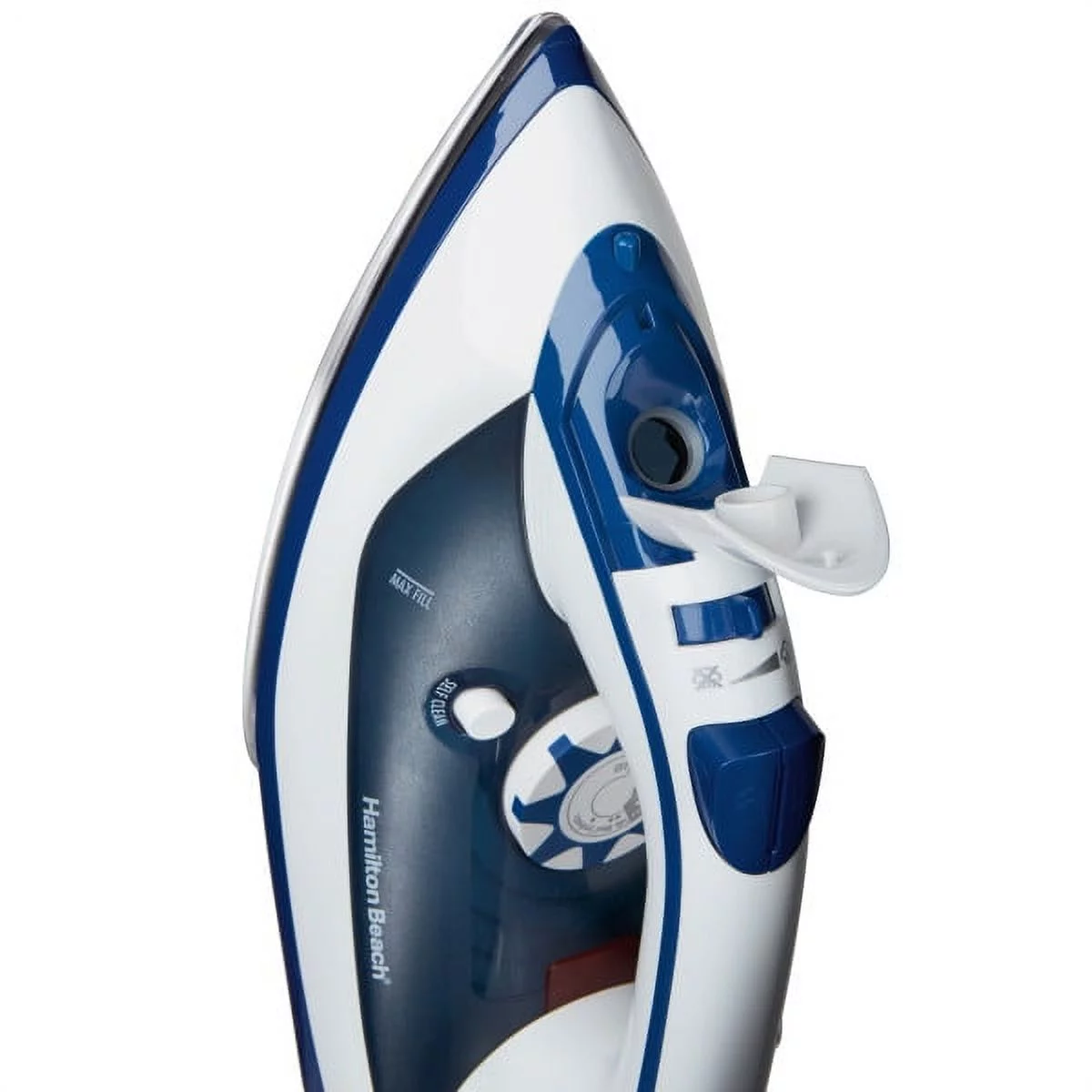 Hamilton Beach Steam Iron, Stainless Steel Soleplate, 14650
