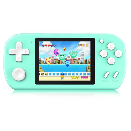 Handheld Games for Kids Built-in 218 Video Games, Portable Kids Travel Toys for Ages 4-13 with Rechargeable Battery 3.0