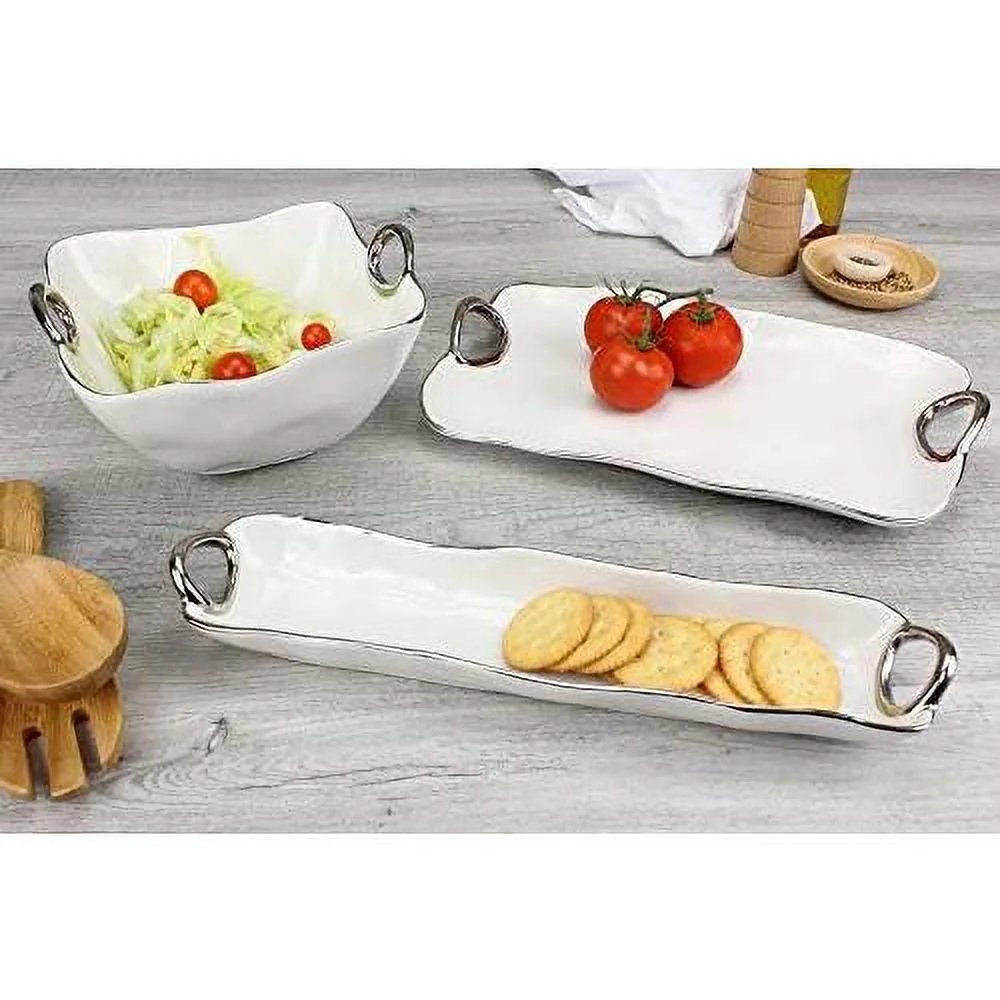 Handle With Medium Square Bowl