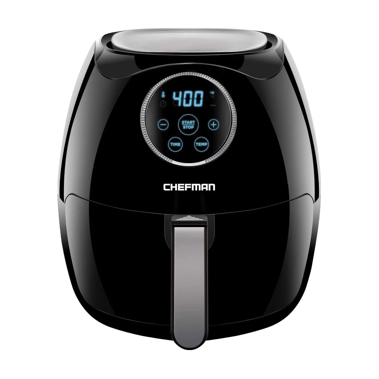 Chefman Digital 6.5 Liter Rapid Temperature Controlling Air Fryer W/ Flat Basket