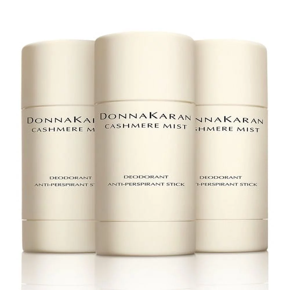 Donna Karan Cashmere Mist for Women Antiperspirant Deodorant Stick, 1.7 Oz - 3 Pack
