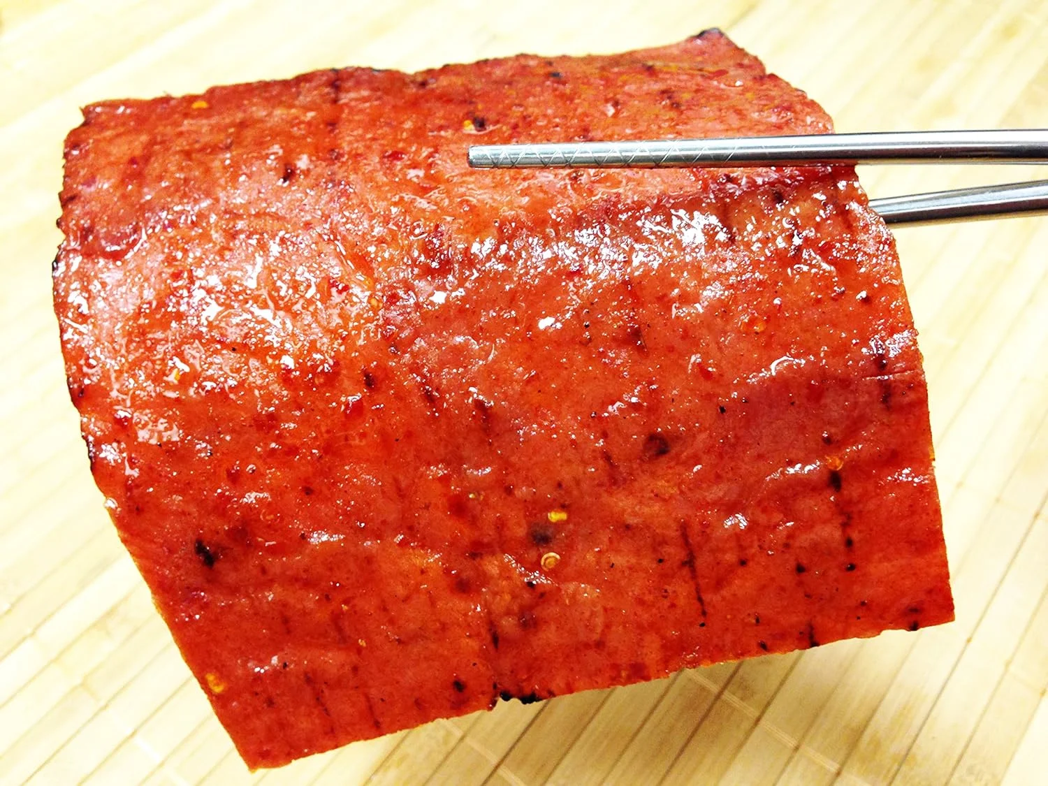 Singapore Street Food, Fire-Grilled Pork Jerky (Spicy Flavor 12Oz) *Grilled To Your Order *Shipped The Same Day - L.A. Times 