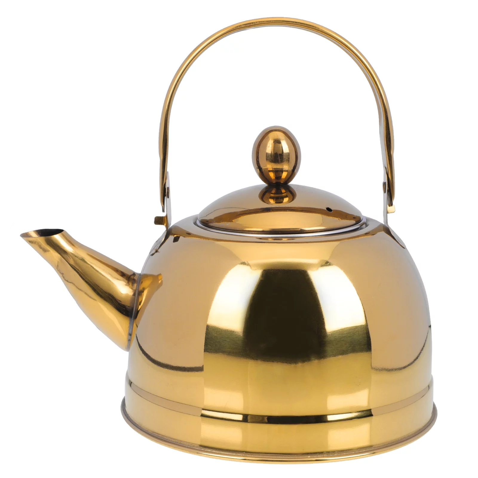 Stainless Steel Teakettle House Kettle Durable Kitchen Kettle with Strainer