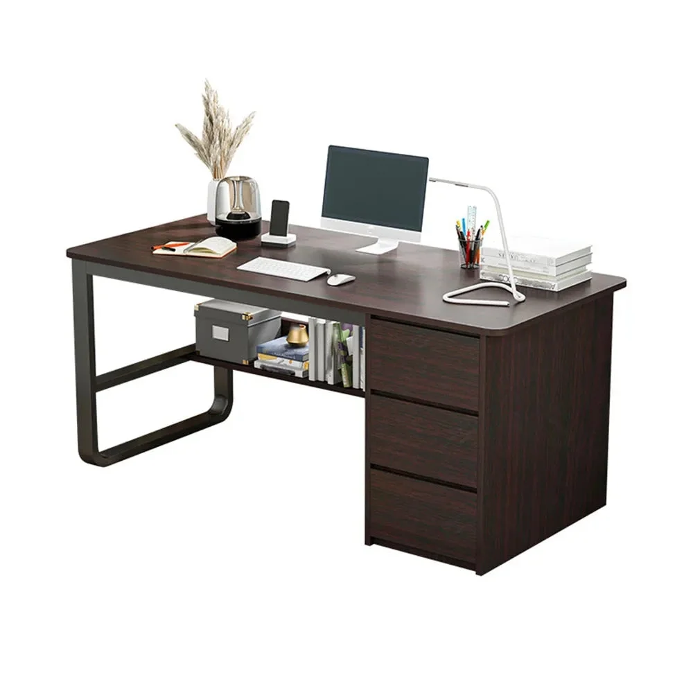 Household Desk Computer Desk Household Minimalist Modern Office Simple Table Bold Load-Bearing Steel Pipe High Quality Board