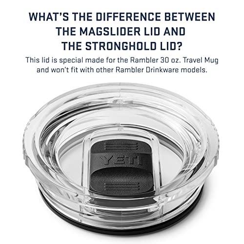 YETI Rambler 30 oz Travel Mug, Stainless Steel, Vacuum Insulated with Stronghold Lid