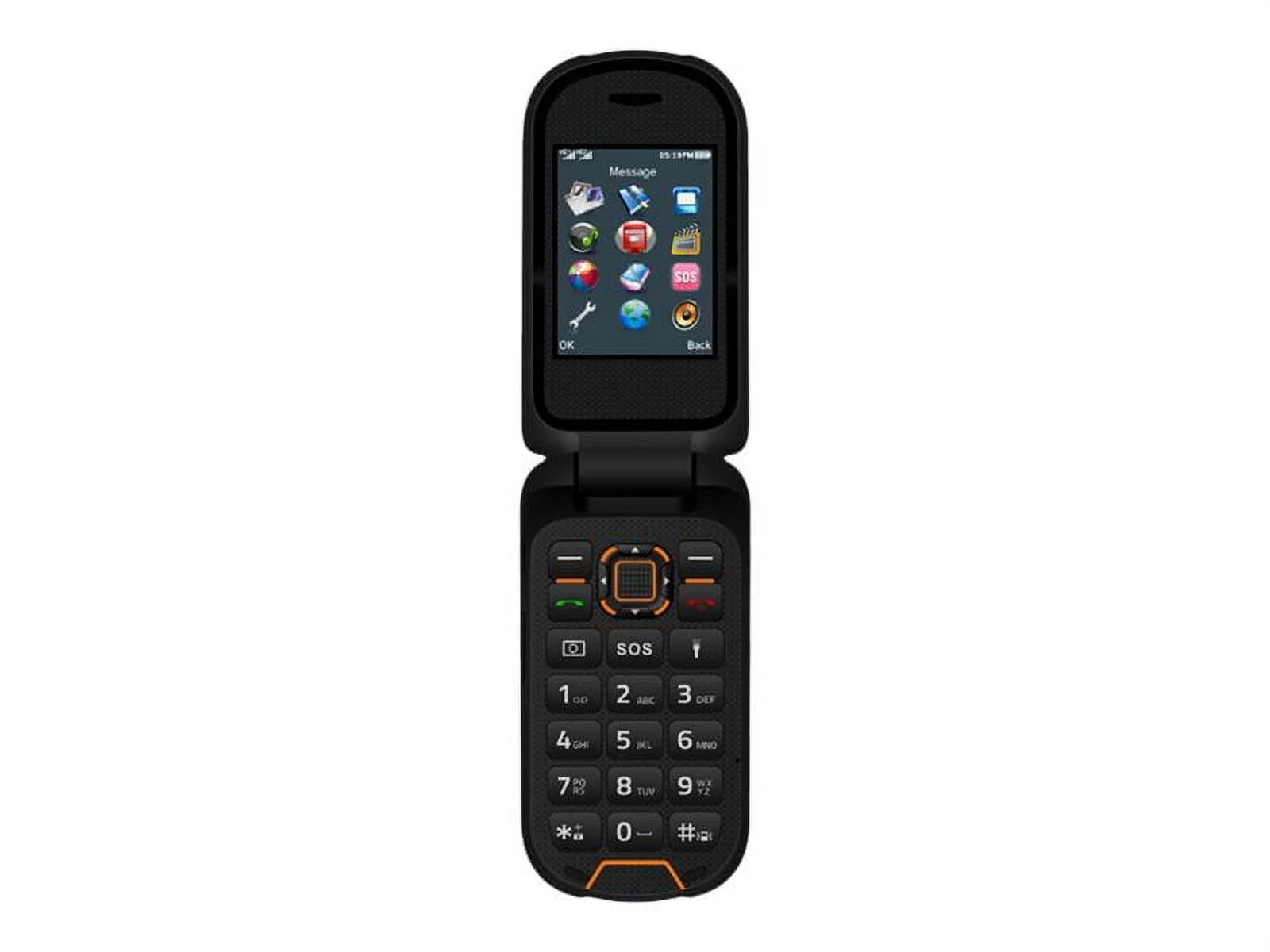Plum Ram Plus - Feature phone - dual-SIM - RAM 64 MB / Internal Memory 128 MB - microSD slot - LCD display - 320 x 240 pixels - rear camera 5 MP