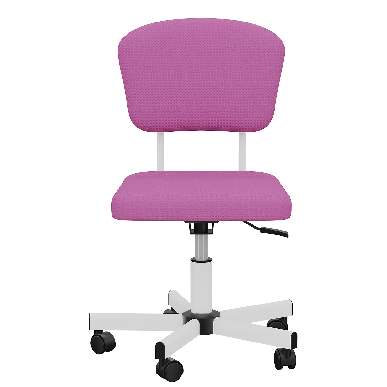 HOYRR Office Chair Desk Chair Computer Chair Ergonomic with Lumbar Support and Swivel, 250 lb Capacity, Pink