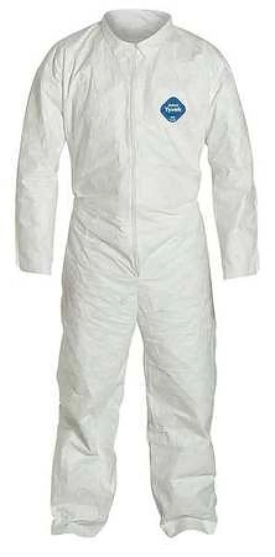 Dupont Collared Coverall,Open,White,4XL  TY120SWH4X0025VP