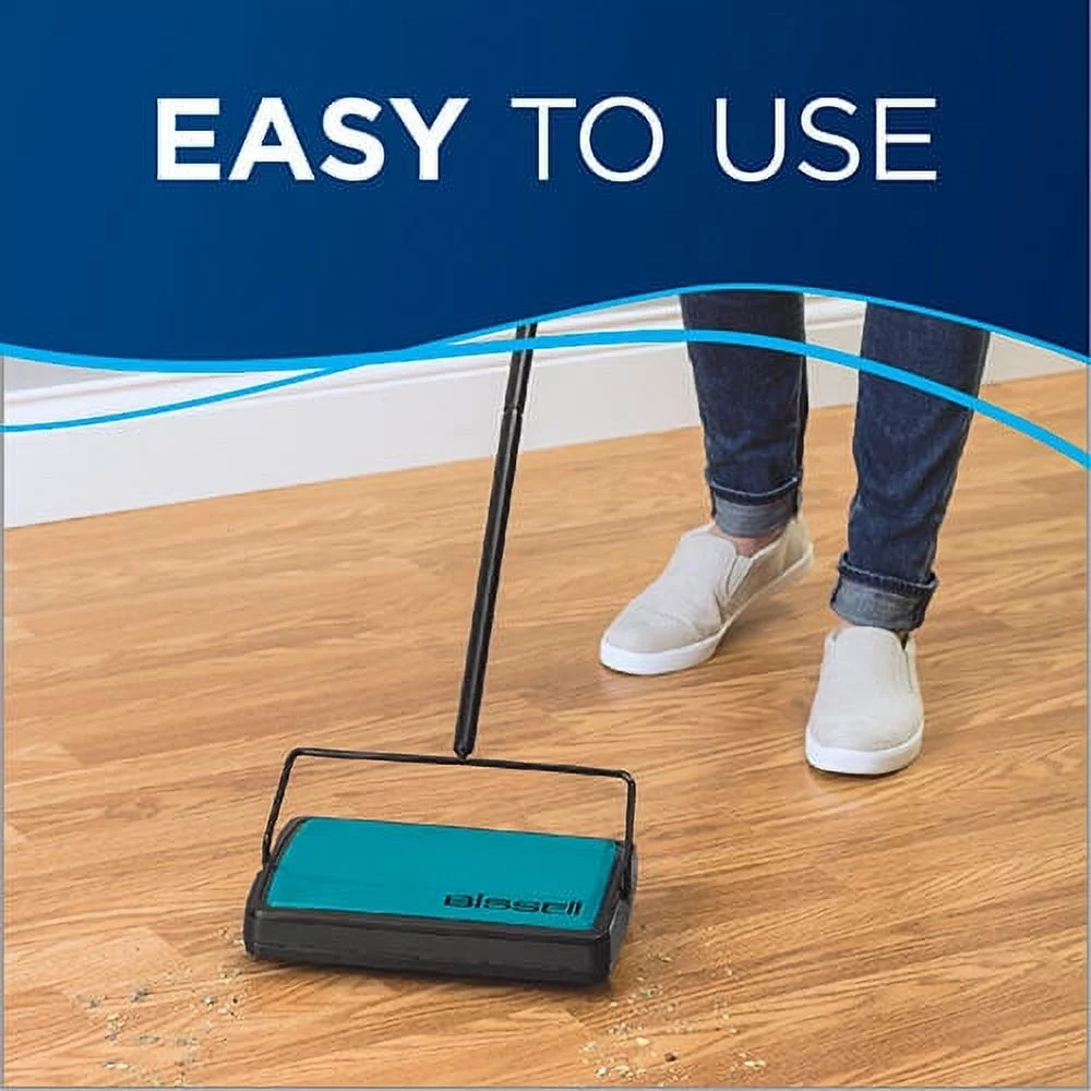 BISSELL EasySweep Compact Manual Carpet Sweeper, 2484