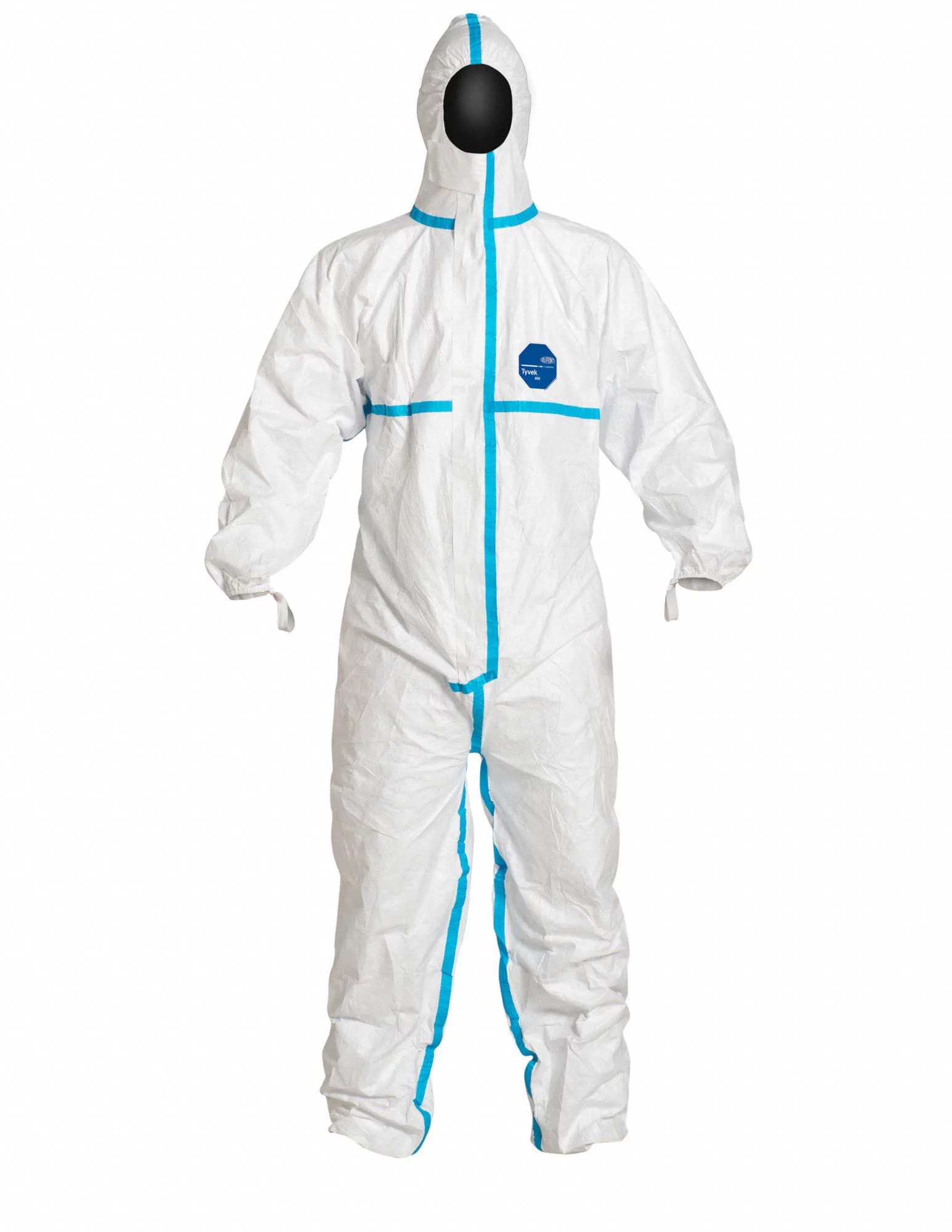 Dupont Hooded Coveralls,S,Wht,Tyvek(R) 600,PK25  TY198TWHSM0025PI