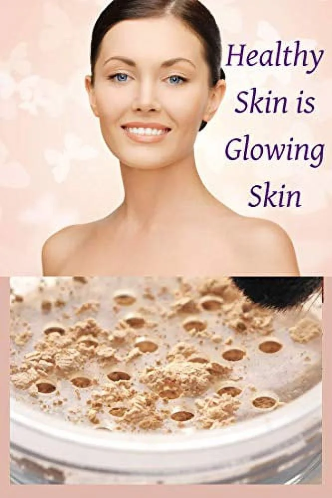 Ageless Derma Mineral Face Powder Foundation Makeup. Natural Loose Foundation with Vitamin and Green Tea. Made in USA