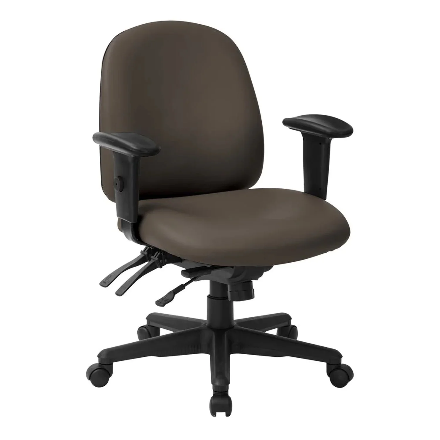 Ergonomics Chair in Dillon Graphite Gray Fabric