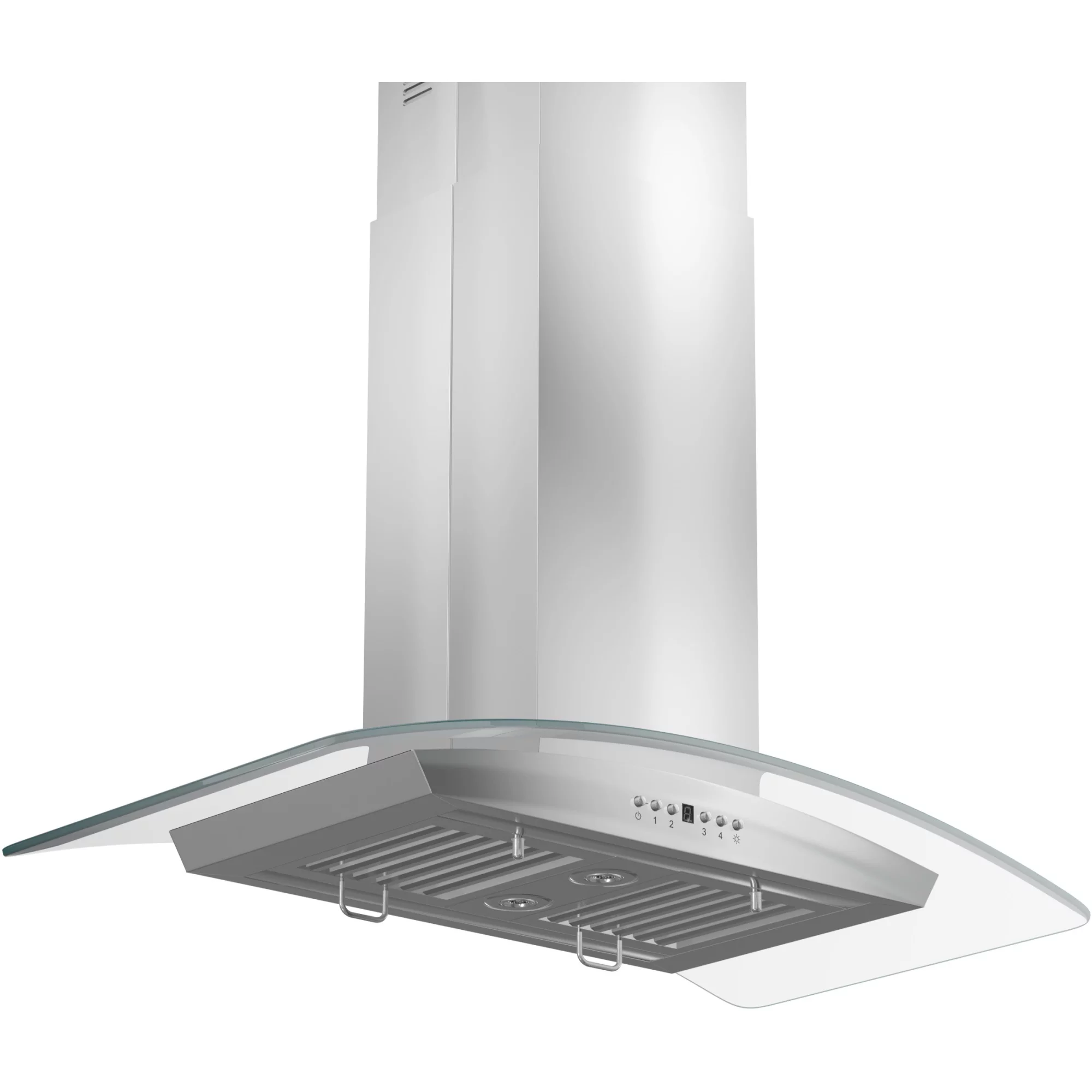 ZLINE 36 in. Island Mount Range Hood in Stainless Steel & Glass (GL5i-36)