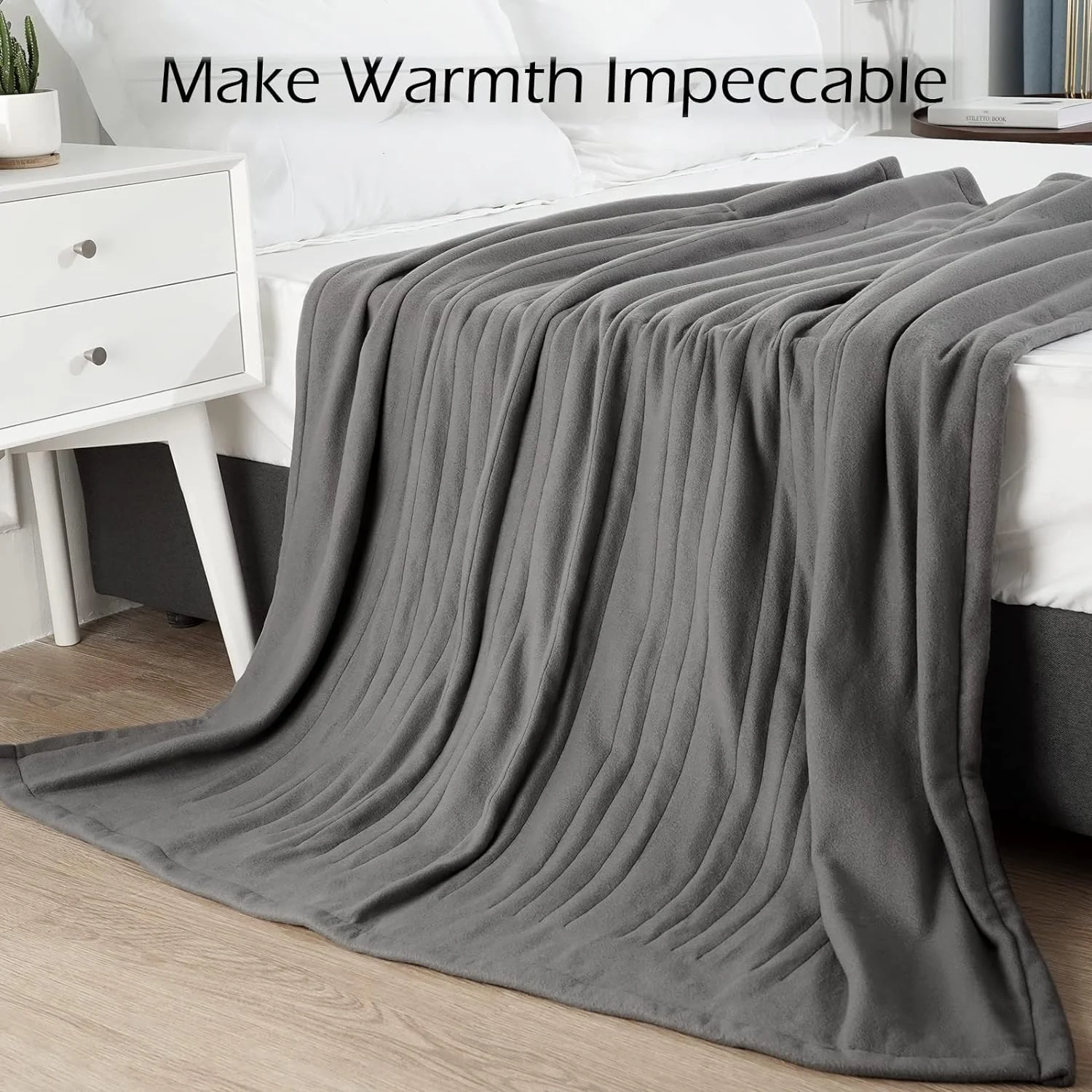 Electric Heated Blanket Throw 50
