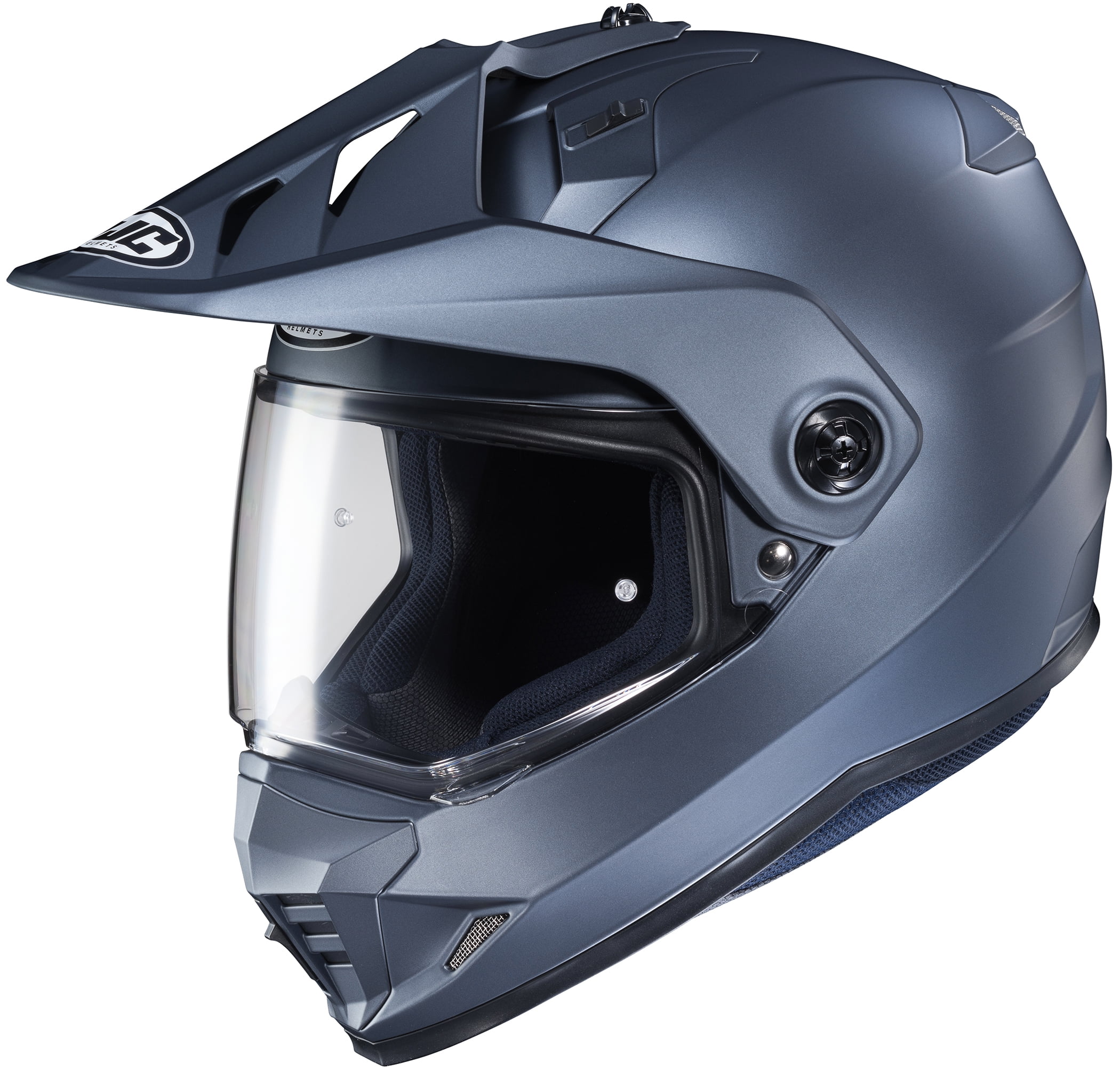 HJC DS-X1 Solid Helmet Semi Flat Anthracite (X-Large, Gray Semi Flat Anthracite)