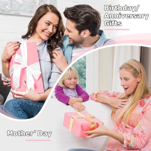 Vanhench Black Wrapping Paper, 17.5