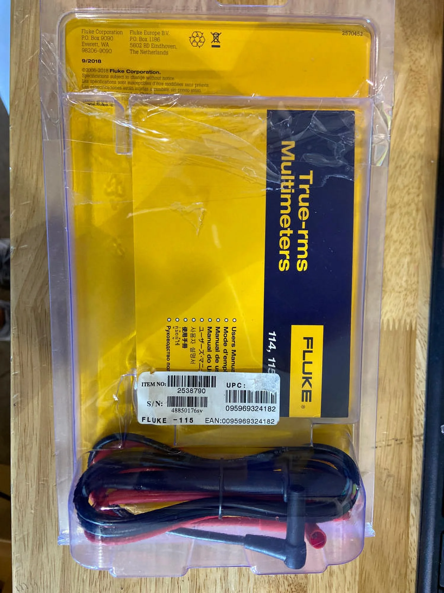 fluke 115 compact true-rms digital multimeter