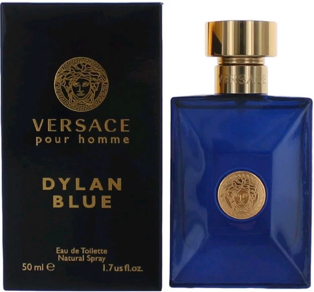 4 Pack - Dylan Blue By Versace  Eau De Toilette Spray, 1.7 oz