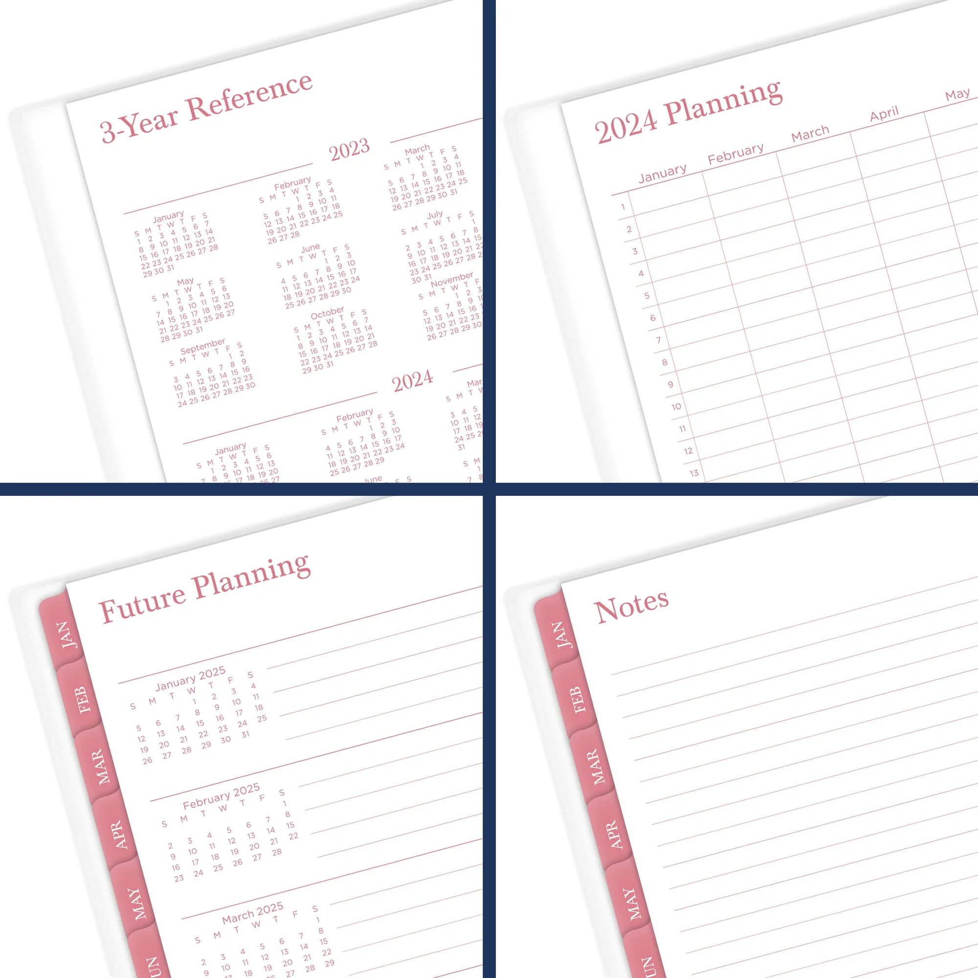 Cambridge Thicket 2024 Weekly Monthly Planner Small 5 12 x 8 12 - Planners