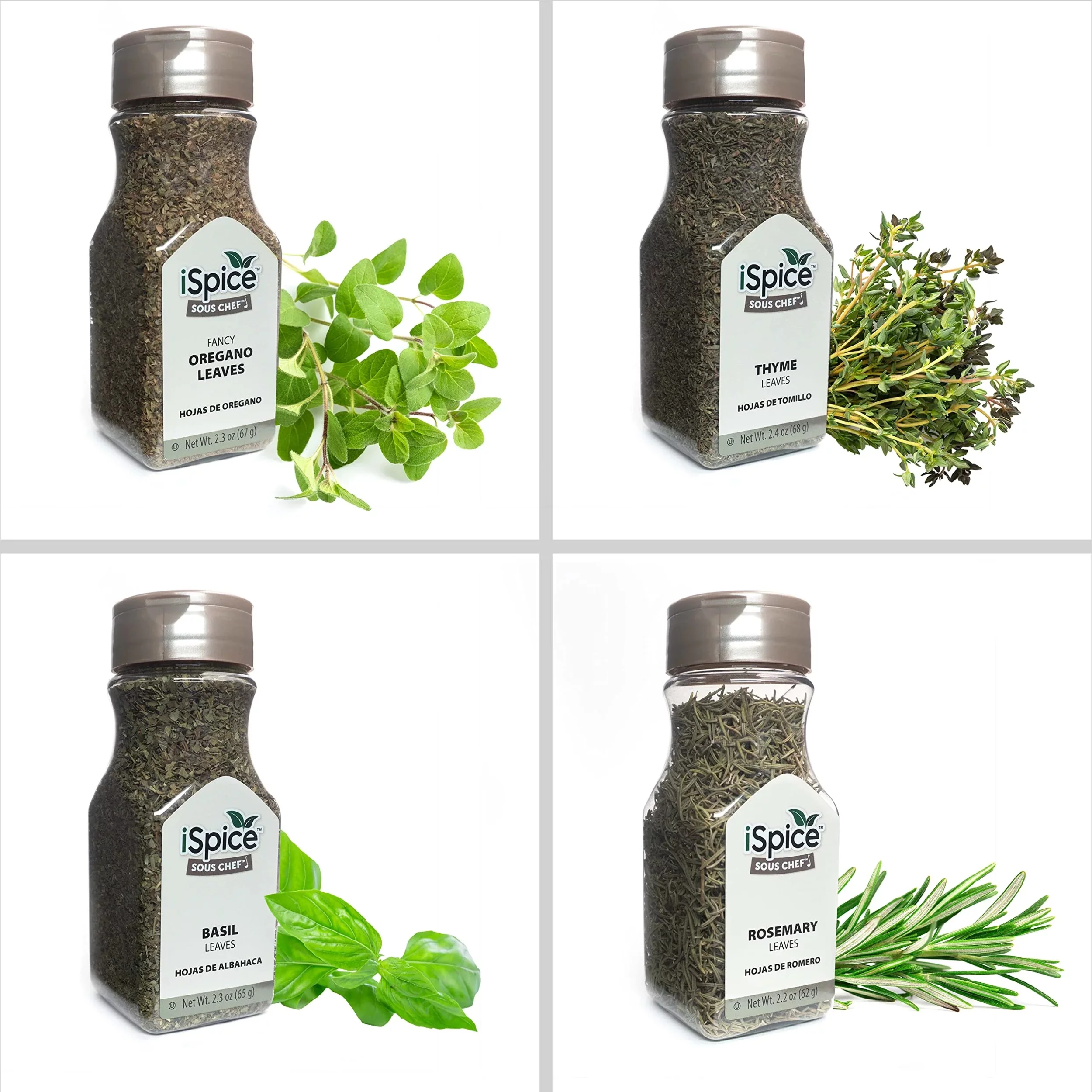 iSpice | 10 Pack of Spices and Herbs | Maya | Mixed Spices  Seasonings Gift Set | Kosher