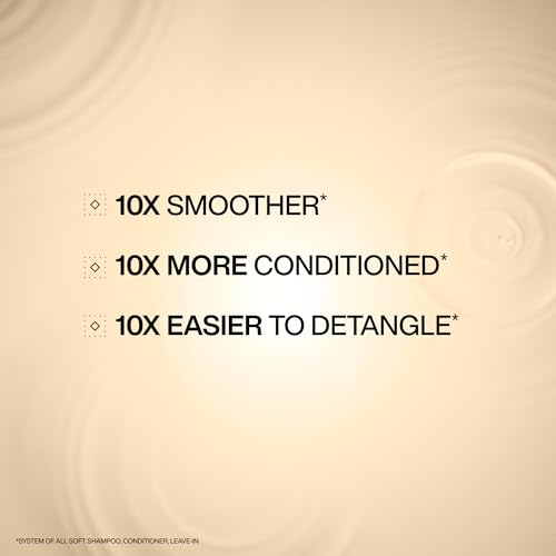 Redken All Soft Shampoo and Conditioner Set For Dry or Brittle Hair - Provides Intense Softness and Shine With Argan Oil, 10.1 Fl Oz