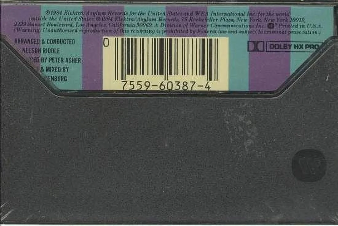 Linda Ronstadt With Nelson Riddle & His Orches - Lush Life - Cassette