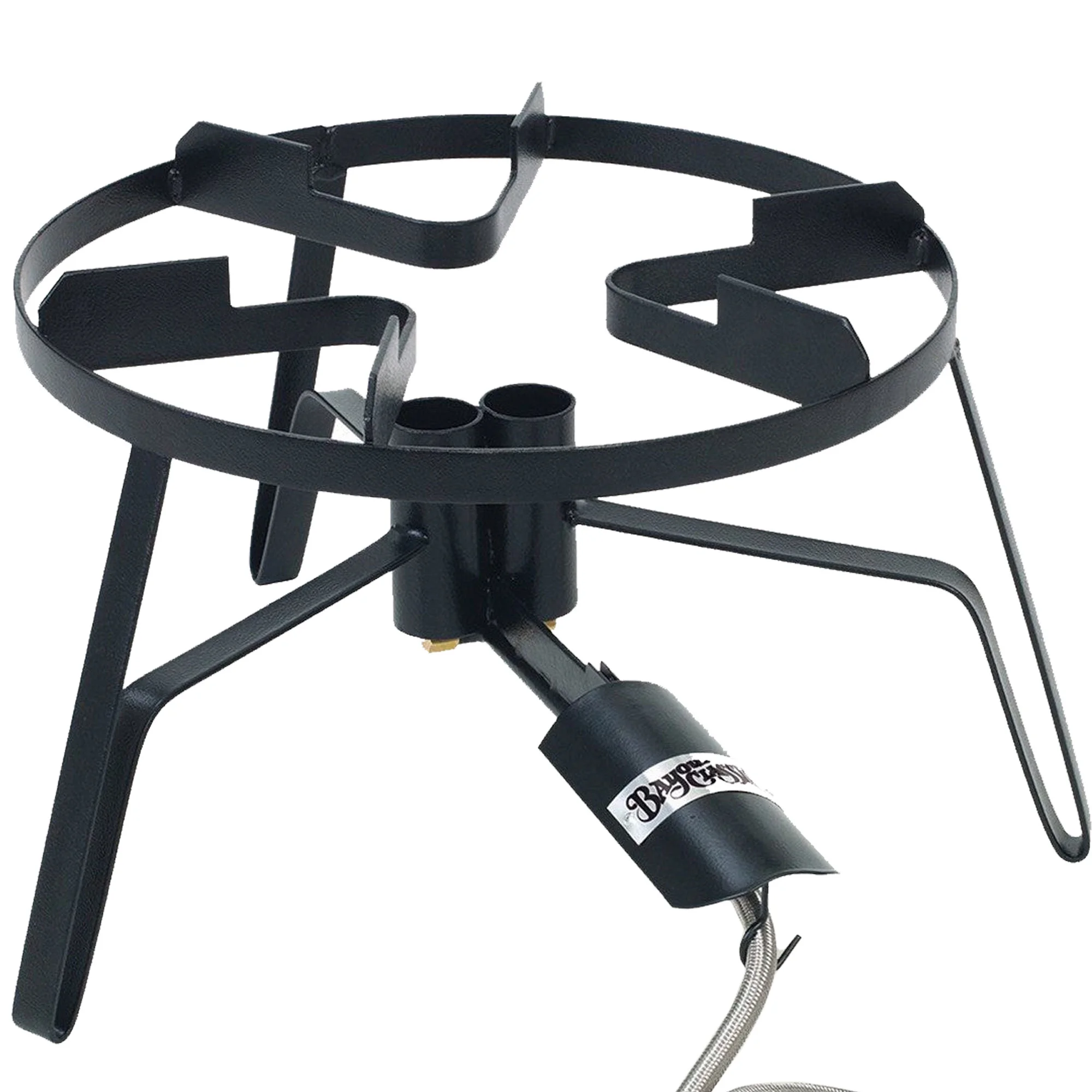 Bayou Classic SP2 367000 BTU 18 Inch Dia Crawfish Boil Propane Double Jet Burner