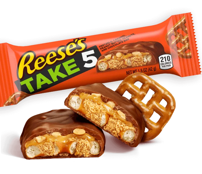 Reese's TAKE5, 5 Layer Candy Bar, 1.5 oz