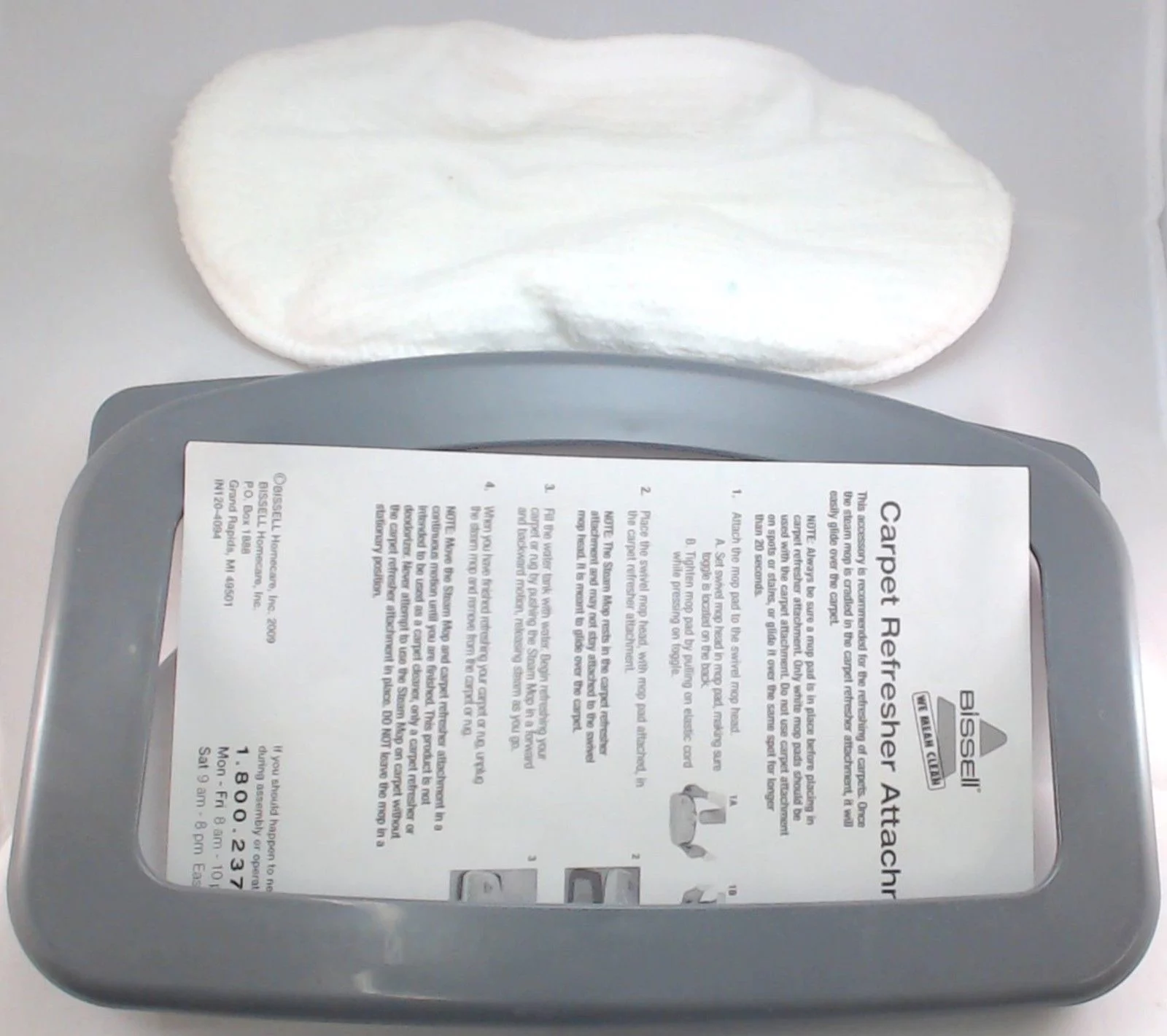 32524, Steam Mop Carpet Refresher Kit fits Bissell 1867 Models