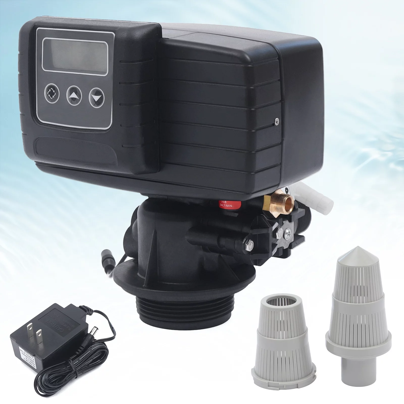 Aiqidi 5600SXT Automatic Digital Control Valve for Water Softeners, Water Purification Digital Filter Control Head 2T/H 3W 110V