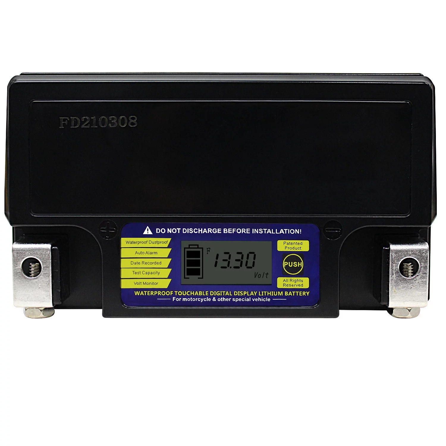 YTX7A-BS Lithium Replacement Battery Compatible with Go-Kart Exide 7A-BS - 2 Pack