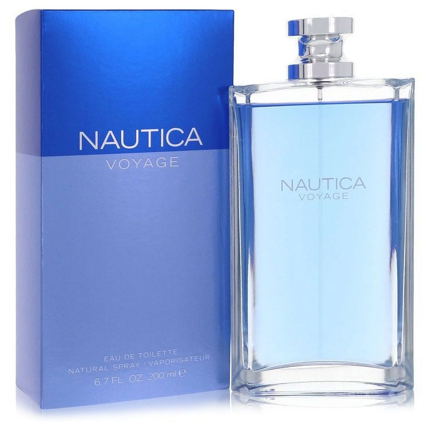 2 Pack  of Nautica Voyage by Nautica Eau De Toilette Spray 6.7 oz For Men