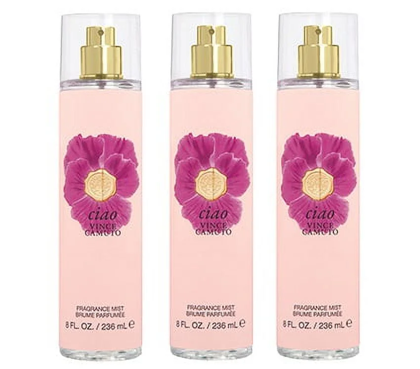 Vince Camuto CIAO Body Spray for Women 8.0 oz (PACK 3)