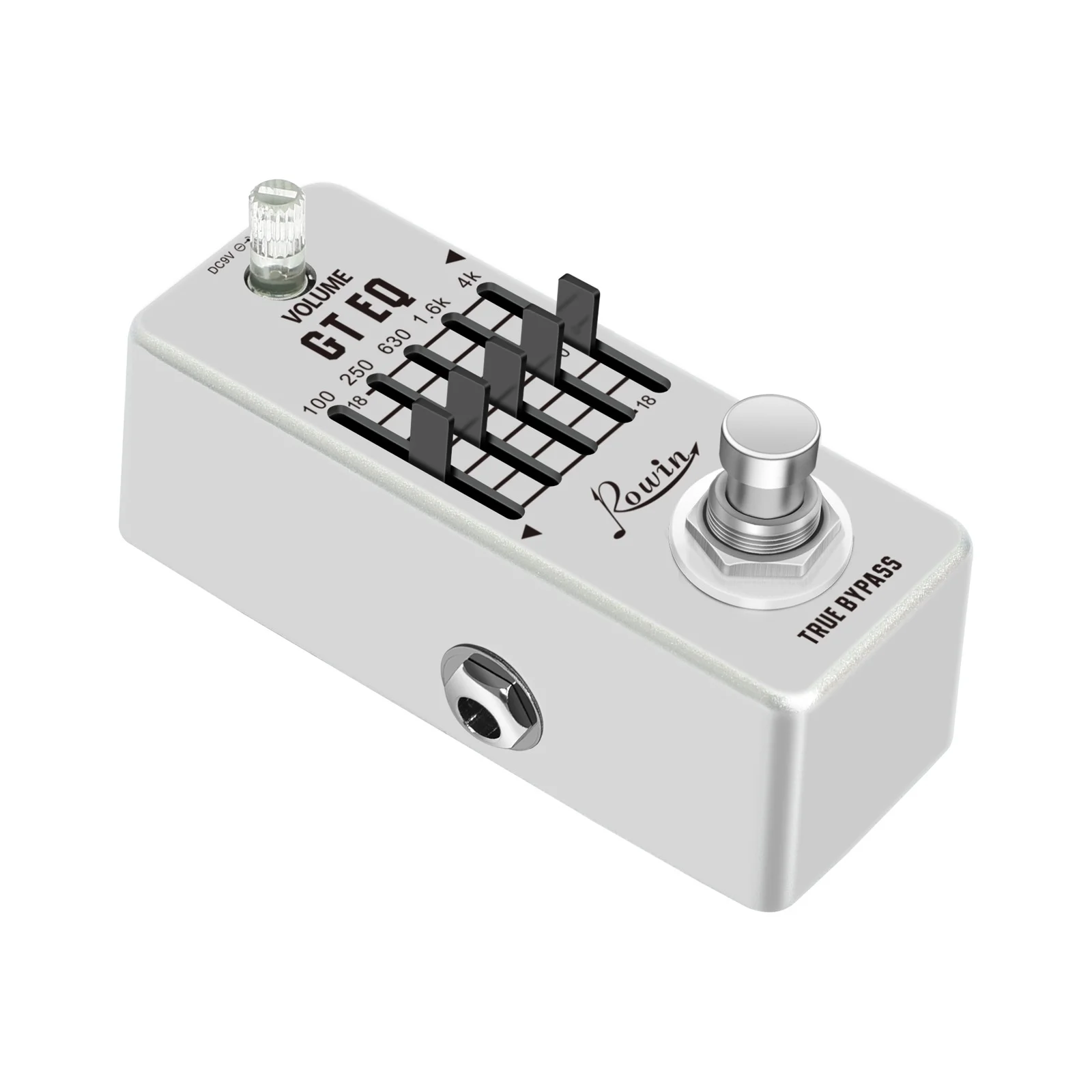 Rowin 5-Band EQ Pedal - Fine-tune your Electric Guitar Sound with Precision
