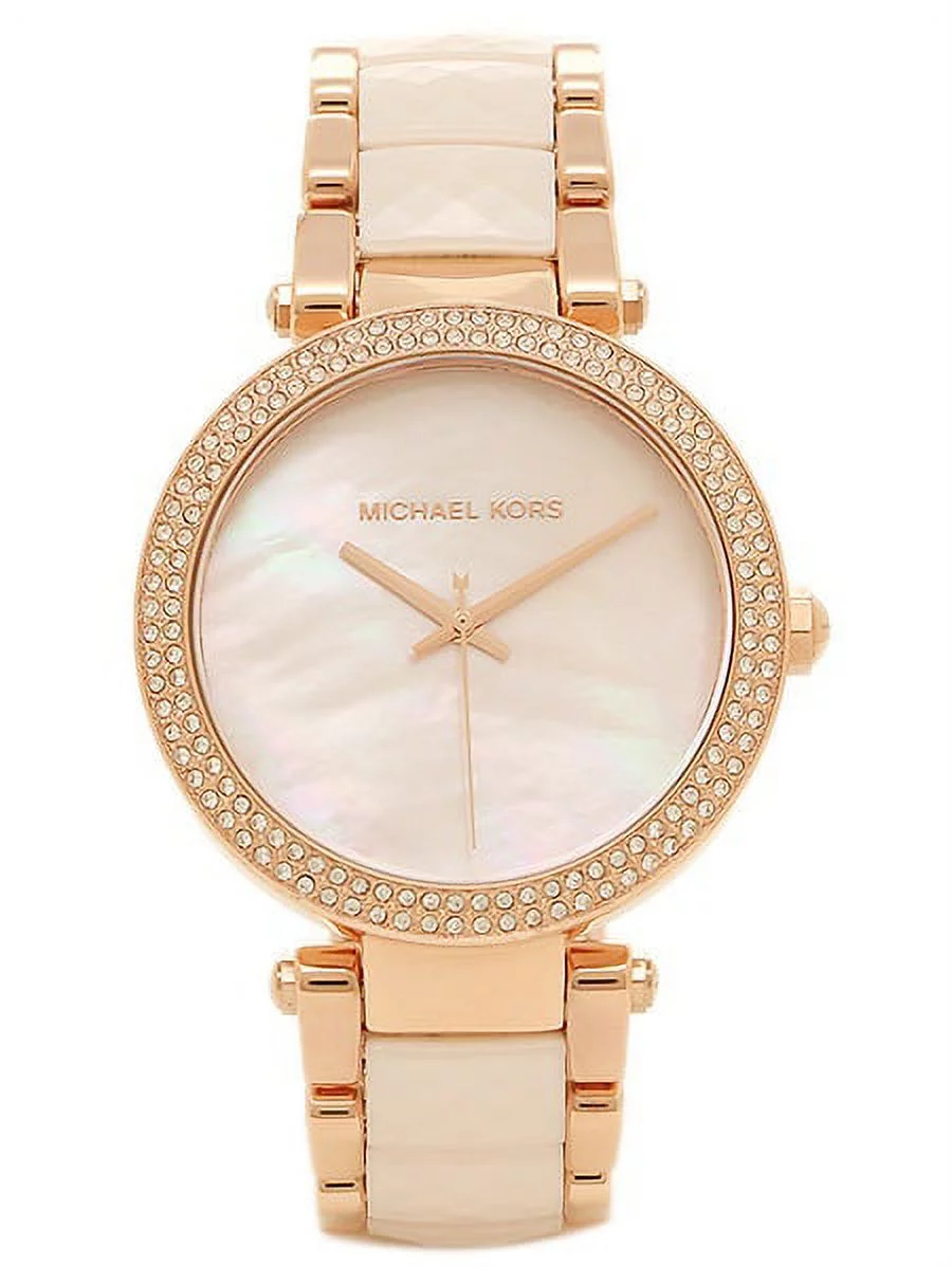 Michael Kors Women's Parker Rose Gold-Tone Watch MK6402
