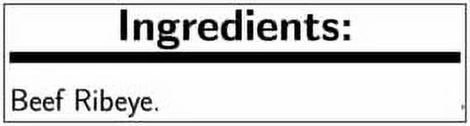 Stehouwers Shaved Beef Ribeye, 3 Ounce -- 48 per Case.