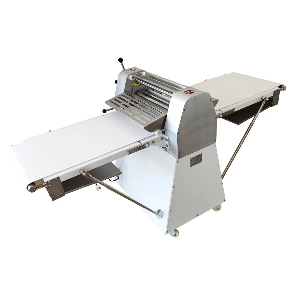 Techtongda Dough Sheeter Dough Roller Machine Fondant Flattener Pizza Pastry Sheeter Bakery Baking Equipment Commercial Use 220V
