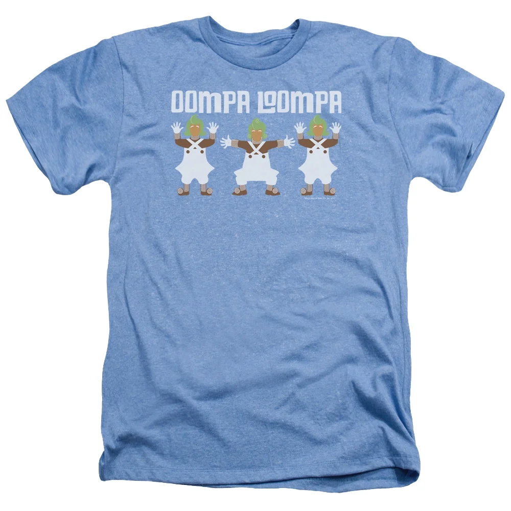 Willy Wonka And The Chocolate Factory - Oompa Loompa - Heather Short Sleeve Shirt - XX-Large