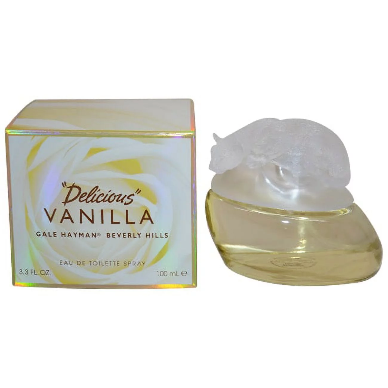 Delicious Vanilla by Gale Hayman Eau De Toilette Spray 3.3 oz Great price and 100% authentic